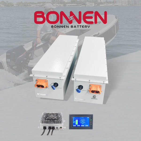 แบตเตอรี่ลิธีอุตสาหกรรมเรือ 48V 100Ah แบตเตอรี่ลิธีอุตสาหกรรมสําหรับการใช้ในทะเล สําหรับเรือประมง เรือแล่น