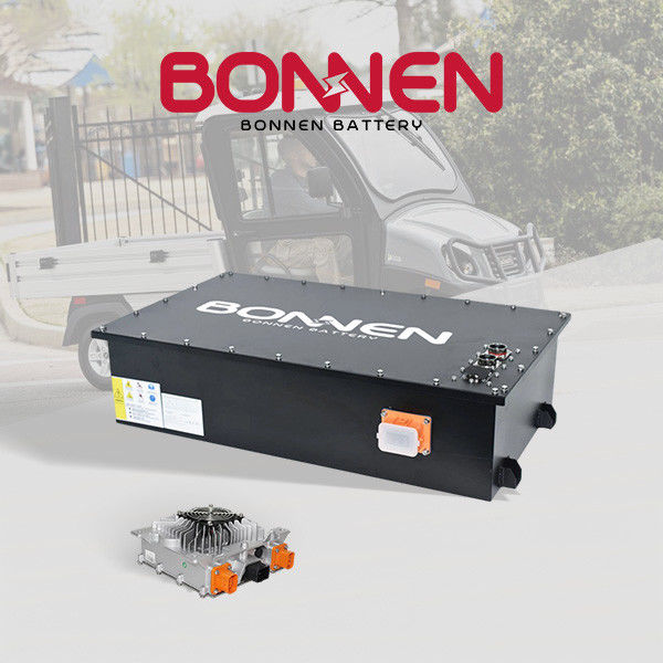 72V 400AH Forklift UTV Ev Power แบตเตอรี่ลิตยูมสําหรับรถ EV พร้อม BMS