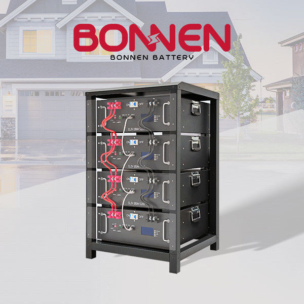 6000 Times 48V 400Ah แบตเตอรี่ลิตียม 19.2kWh แบตเตอรี่ LiFePo4 Rack สําหรับการเก็บพลังงานในบ้าน