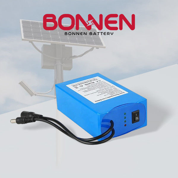 12V 50Ah แสงแสงอาทิตย์ แบตเตอรี่ลิตยูม แสงแสงอาทิตย์ไฟฟ้าถนน Li Ion แบตเตอรี่แพ็ค 640Wh