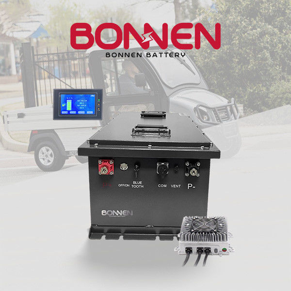 แบตเตอรี่ LiFePO4 ขนาด 60V 100Ah สําหรับรถกอล์ฟ รถยนต์ความเร็วต่ํา เครื่องยนต์แรงดันสูง ใช้งานได้นาน